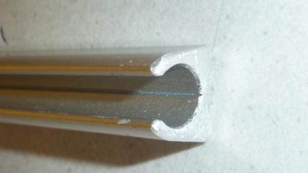 1 M Großzeltkeder Weiss B1 Zweifahnig D=13 Mm Keder Vorzeltkeder